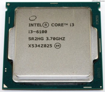 Intel Core i3 6th Gen CPU